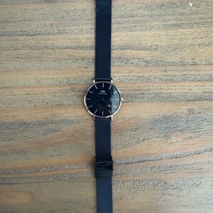 Daniel Wellington Black Mesh Watch
